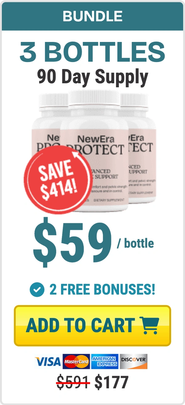 NewEra Protect order three bottles